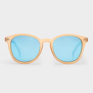Le Specs BANDWAGON | RAW SUGAR | ICE BLUE  MIRROR