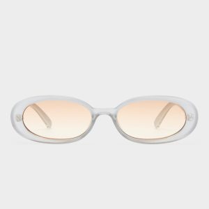 Le Specs OUTTA LOVE | SILVER PEARL | LIGHT BROWN GRAD