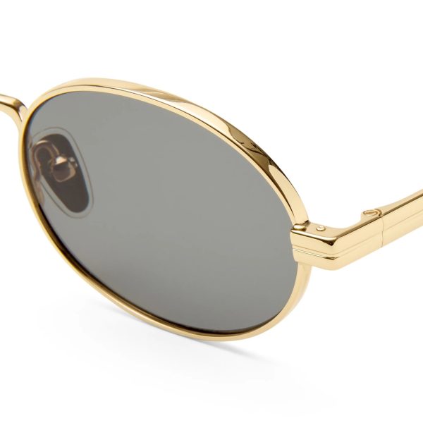 Le Specs SIDE BAR | GOLD | KHAKI MONO