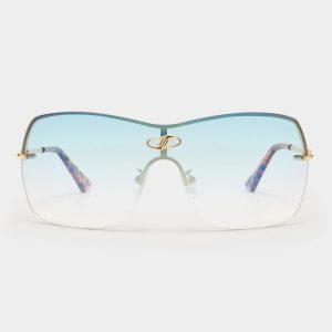 Le Specs | PARALLEL UNIVERSE | GOLD SKY BLUE GRAD